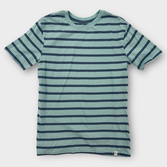 Tommy Bahama Other - NWT Tommy Bahama Tropical Youth T-shirt 14-16‎ Logo Short Sleeves Blue Print